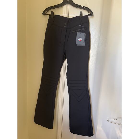 Fusalp black marina ski pants 38